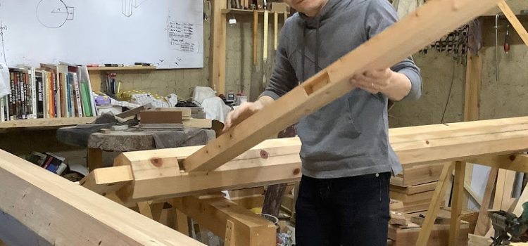 How to Temporary Assembly of the japanese toriigate