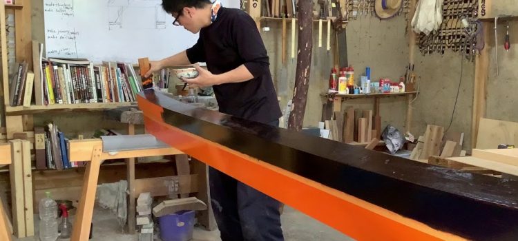How to paint a Japanese toriigate How to paint a Japanese toriigate